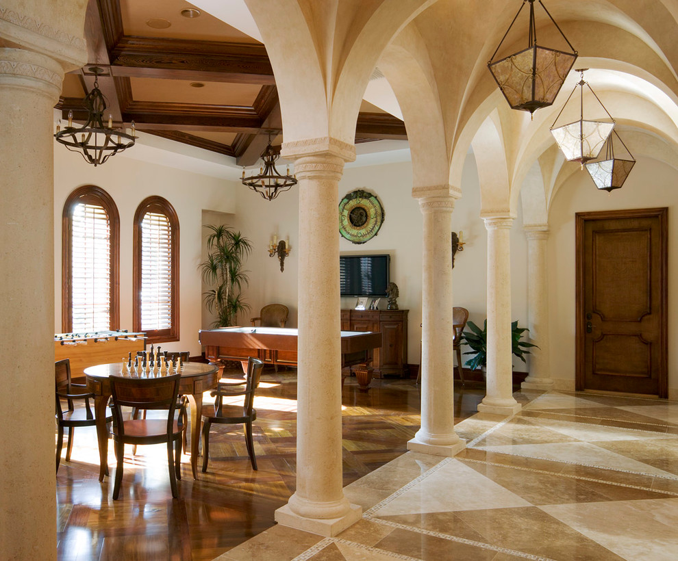 Стильный дизайн: гостиная комната в средиземноморском стиле - последний тренд