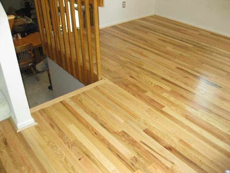 Narrow Plank Wood Floor Houzz, Thin Hardwood Flooring