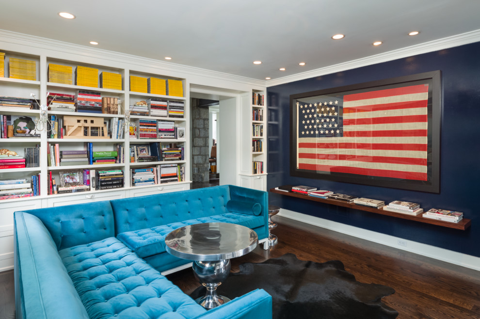 This is an example of a contemporary games room in Philadelphia.