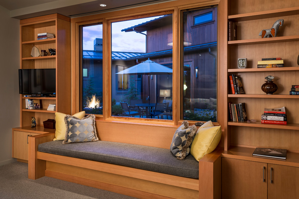 High Desert Home For Art Collectors Contemporary Family Room Portland By Martha Murray 