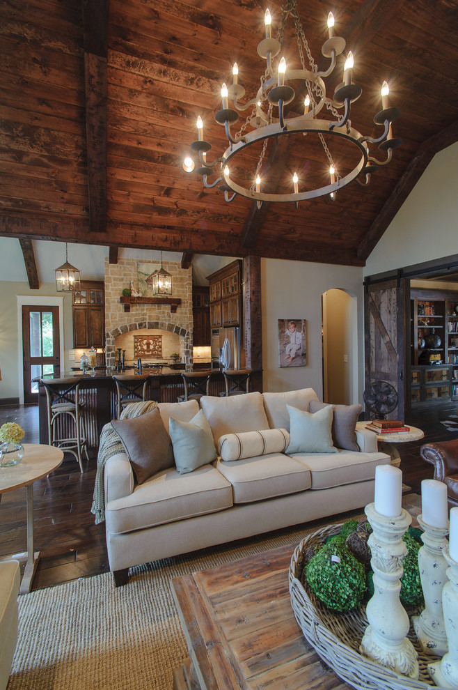 Home With a Veiw - Rustic - Family Room - Nashville - by Blalock Homes ...