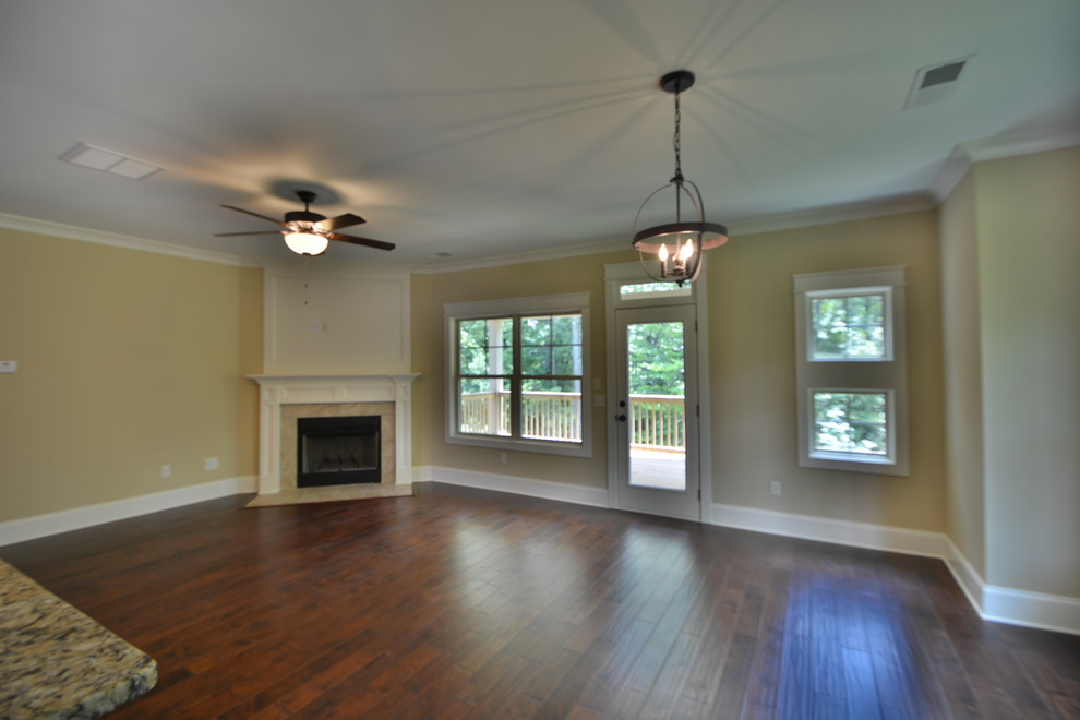 Hughston Homes Breckenridge Floor Plan Craftsman Family Room