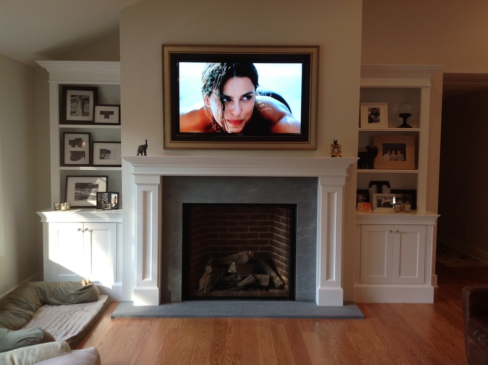 Huntington Bays New York Traditional Family Room New York by