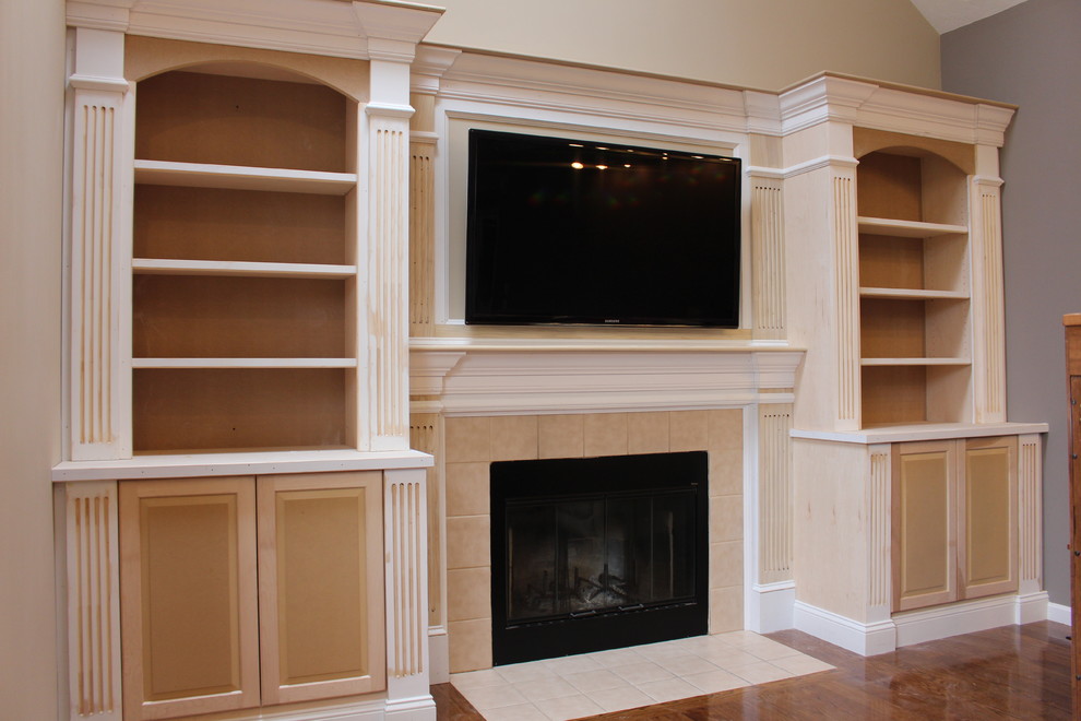 Interior Finish Carpentry Traditional Family Room Boston by