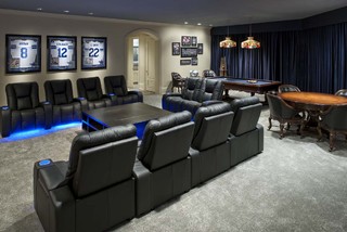 Dallas Cowboys Design Ideas, Pictures, Remodel and Decor  Contemporary  family room, Cowboy room, Dallas cowboys bedroom