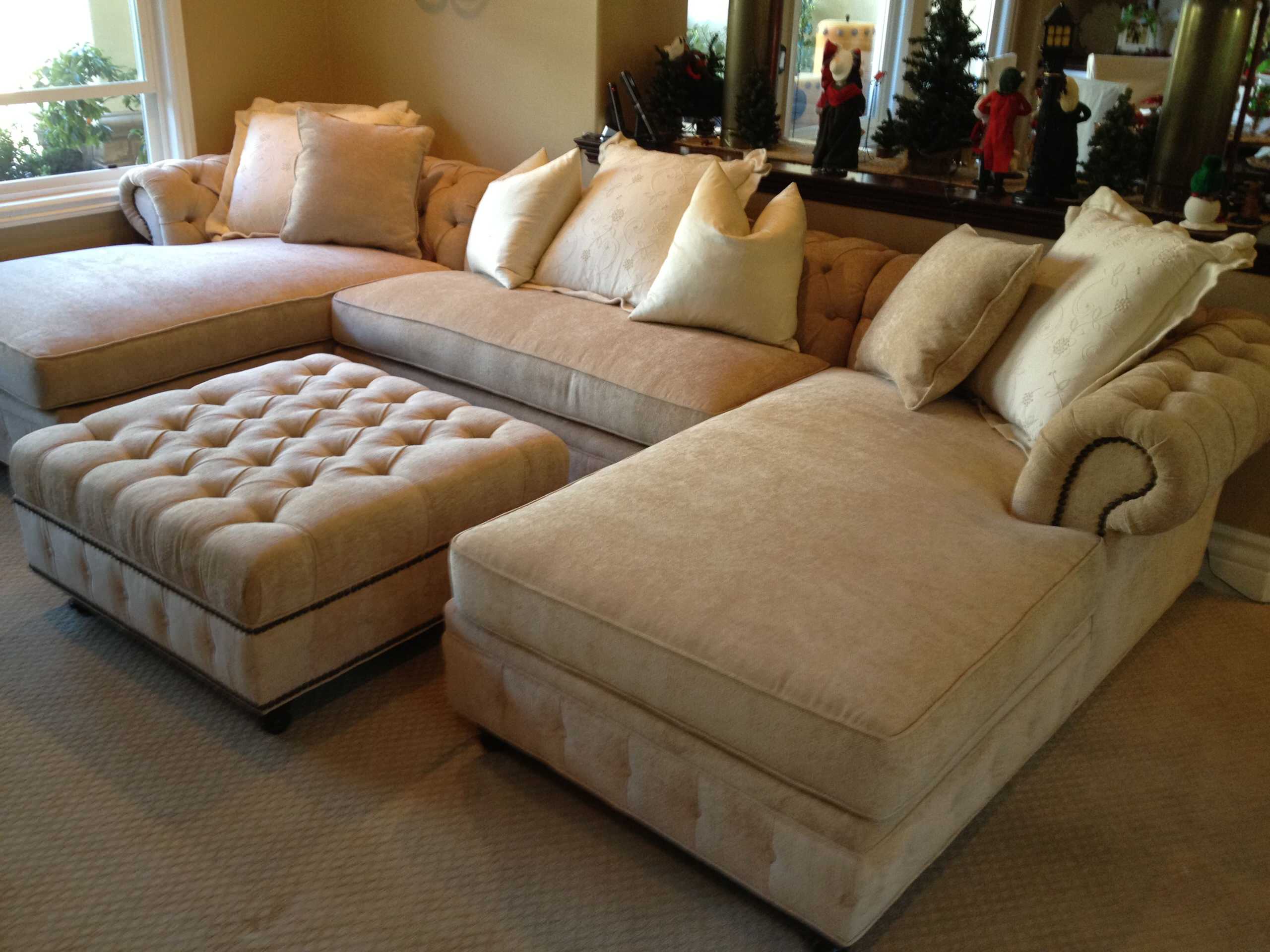KENZIE STYLE - Chesterfield Custom Sectional Sofas - Traditional - Family  Room - Los Angeles - by Monarch Sofas | Houzz