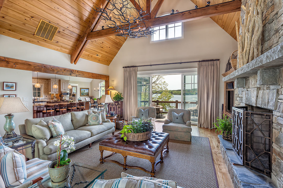 The Reserve at Lake Keowee II - Rustic - Family Room - Other - by ...