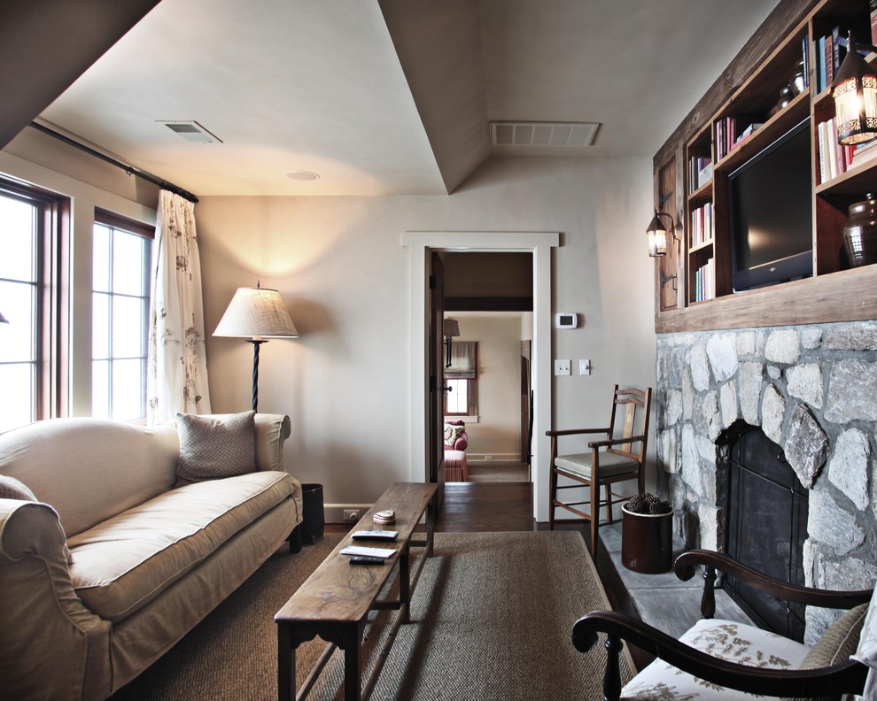 Landrum SC residence Family Room Atlanta by The Belding Group