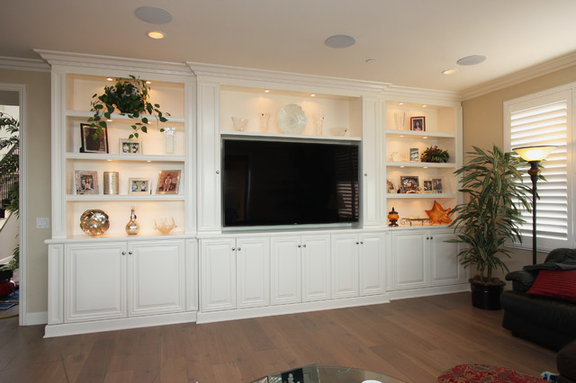 Large Entertainment Centers And Large Built-Ins - Transitional - Family  Room - Orange County - By Pacific Coast Custom Design | Houzz