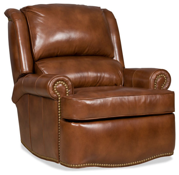 Leather Recliners & Leather Swivel Rocker Recliners Traditional