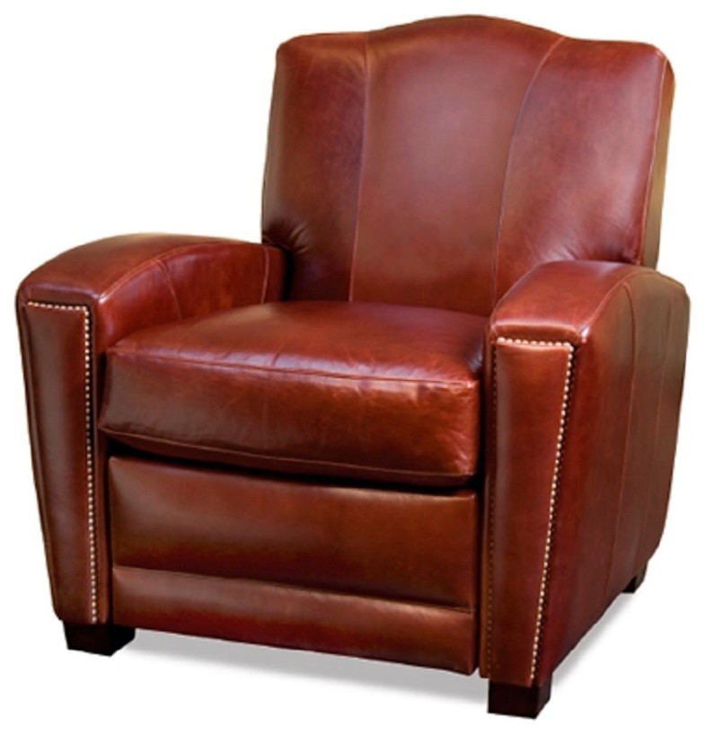 Leather Recliners & Leather Swivel Rocker Recliners Traditional