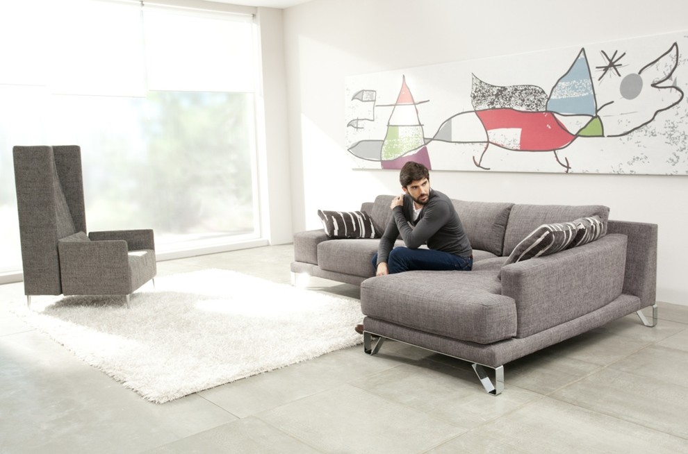 Madison Sectional Sofa by Famaliving California Midcentury Games