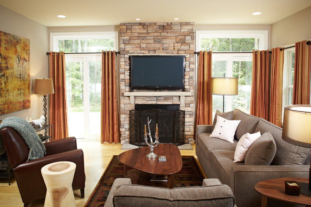 Photo of a classic games room in Grand Rapids with grey walls.