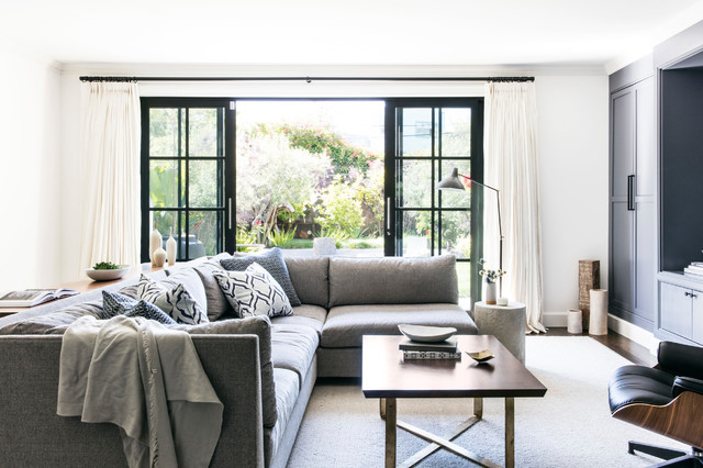 Marina Home - Transitional - Living Room - San Francisco - by Lauren Nelson  Design | Houzz