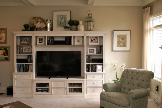 Media Center American Traditional Family Room New York By Ethan Allen Of Wny Houzz