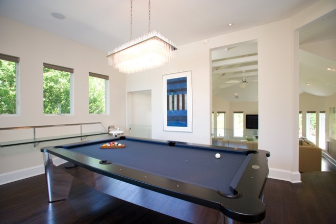 Photo of a contemporary games room in New York.