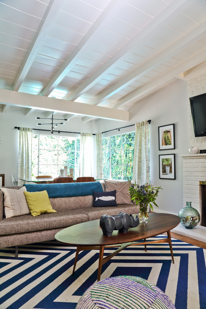Mid Century Modern Family Room - Midcentury - Family Room - Los Angeles