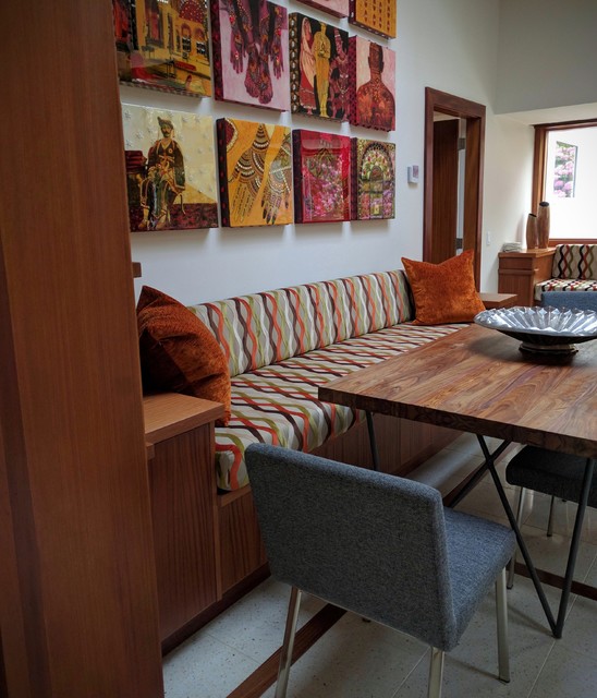 Mid century modern revival - Midcentury - Games Room - Providence - by