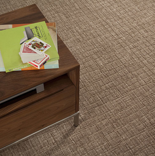 Milliken Residential Carpet Family Room Calgary by Grand Design