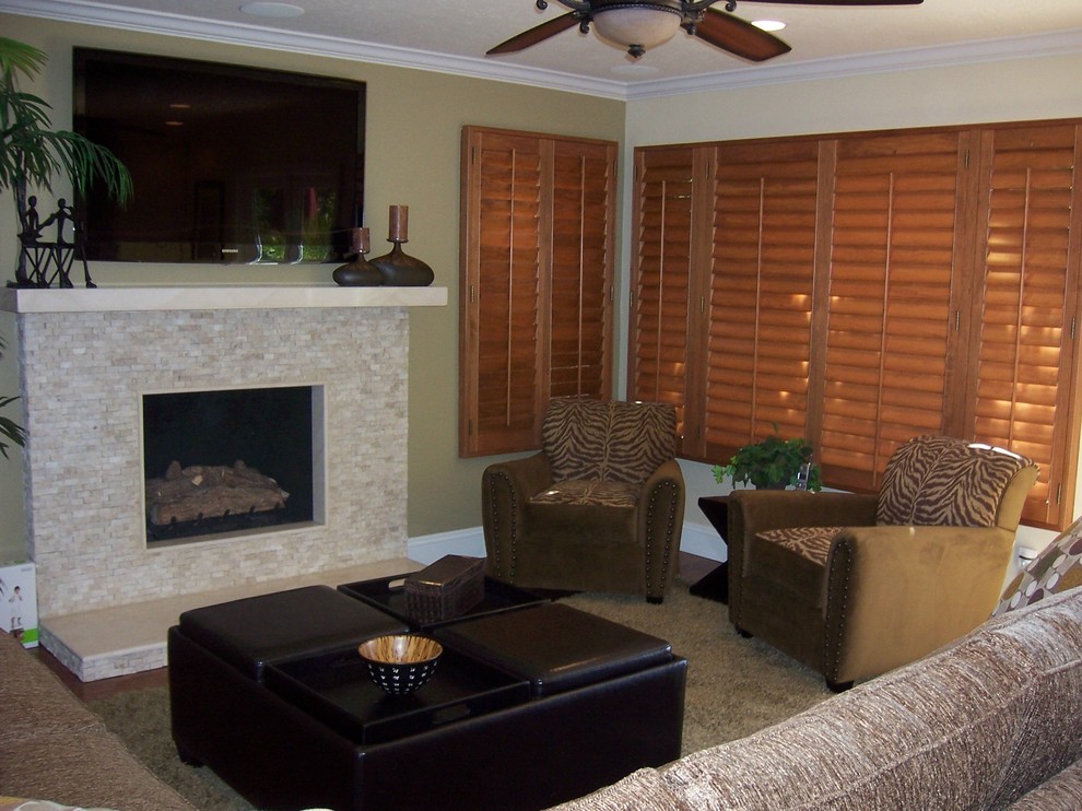This is an example of a traditional games room in Orange County.