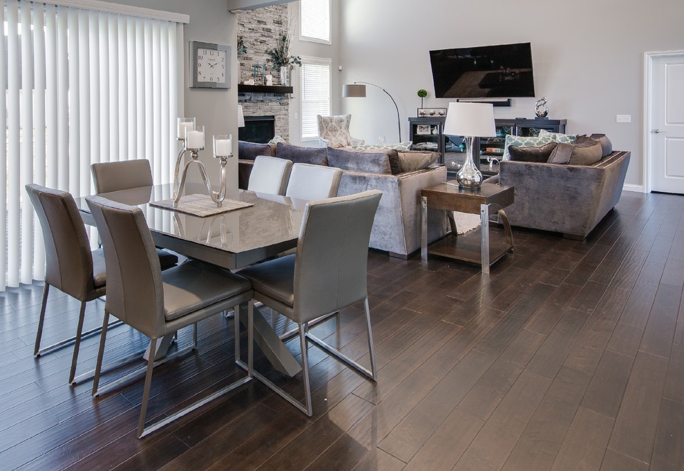 Modern Elegant Interior Styling in Kalamazoo Transitional Family