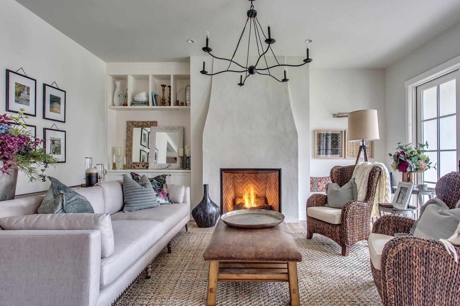 75 Beautiful French Country Family Room Pictures Ideas September 2021 Houzz - French Country Style Home Decorating Ideas