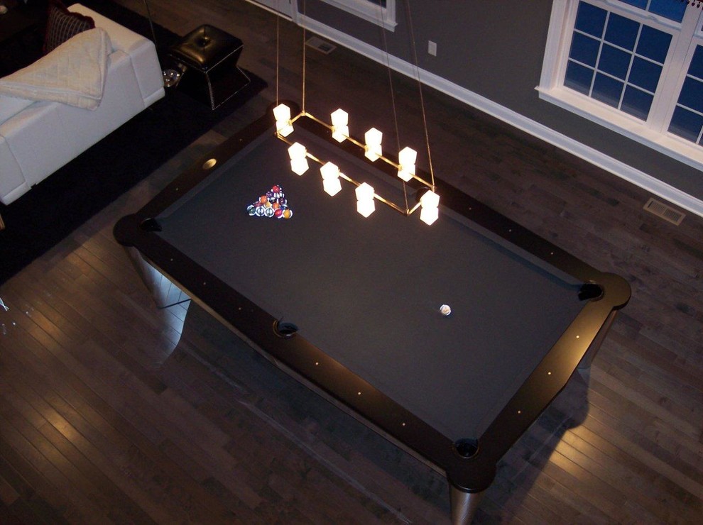 Modern Pool Table by MITCHELL by MITCHELL Pool Tables Traditional
