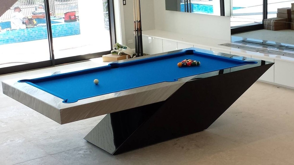 Modern Pool Table by MITCHELL Pool Tables - Contemporary - Family Room -  Tampa - by Mitchell Pool Tables | Houzz