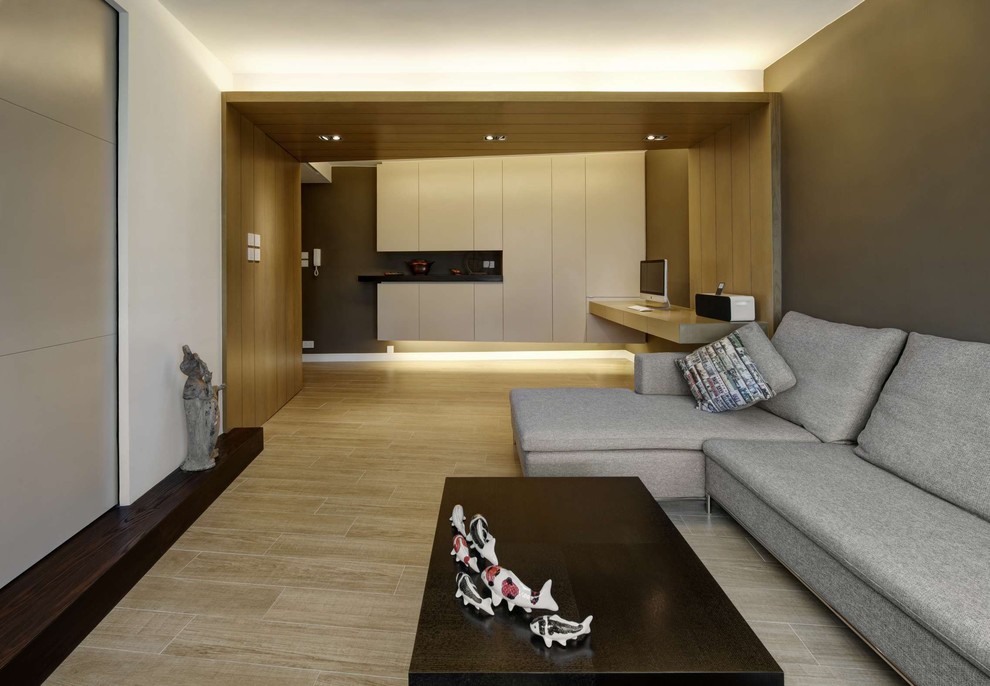 Design ideas for a contemporary games room in Hong Kong.