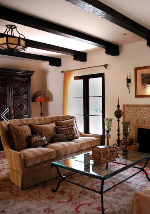 Modified Marakesh Chandelier Family Room Santa Barbara by Steven