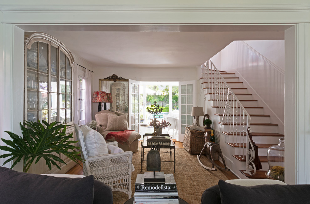 Inspiration for a timeless family room remodel in Los Angeles