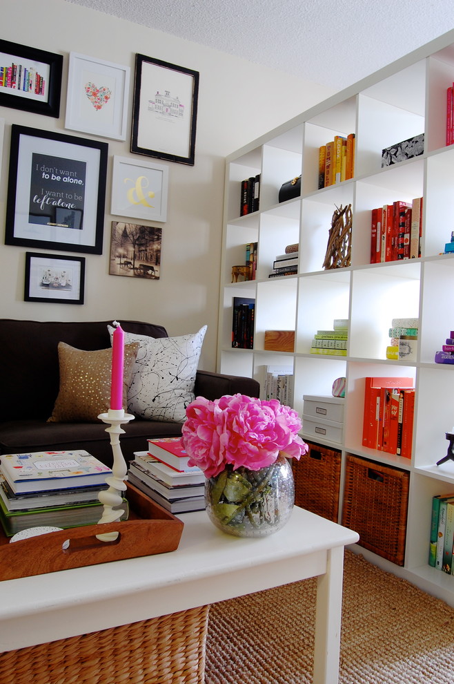 Eclectic family room photo in New York