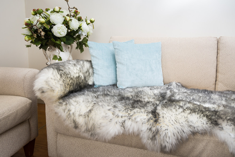Natural New Zealand Sheepskin & Lambskin Rugs Modern Family Room NapierHastings by