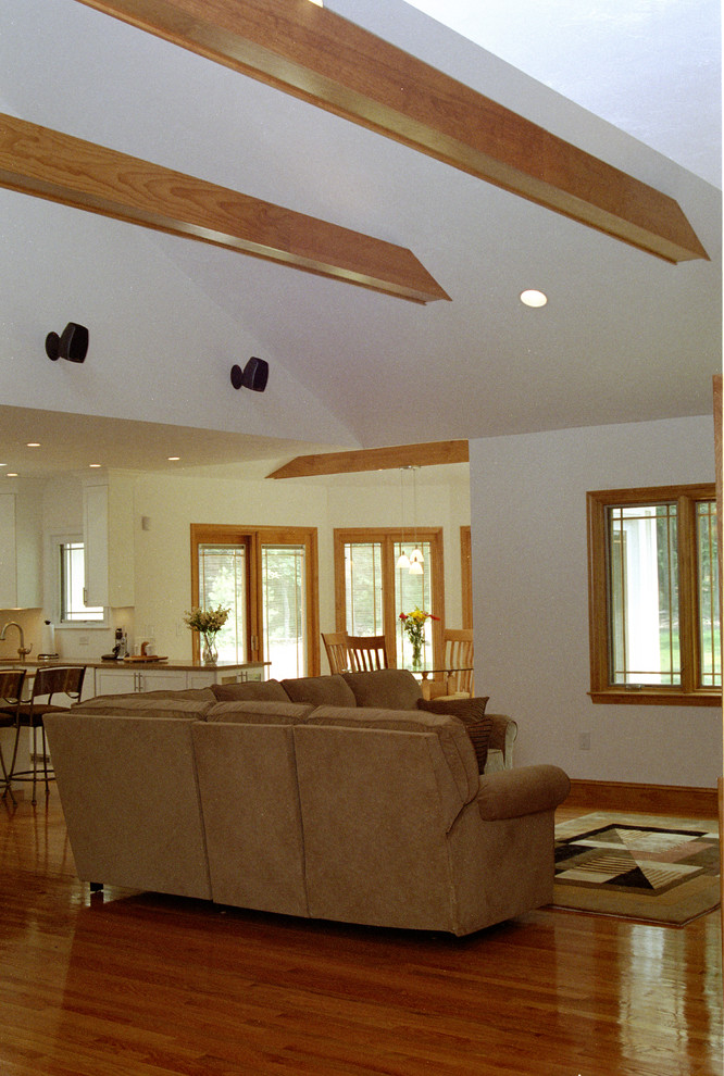 New Home Millis Massachusetts Traditional Family Room Boston by