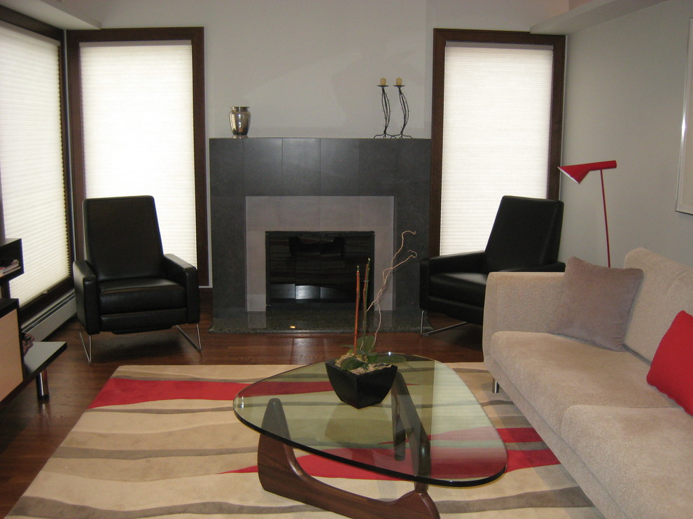 New York Home Renovation Contemporary Family Room New York by