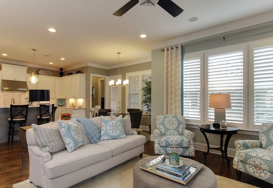 North Raleigh Residence-Transitional Elegance - Transitional - Family ...