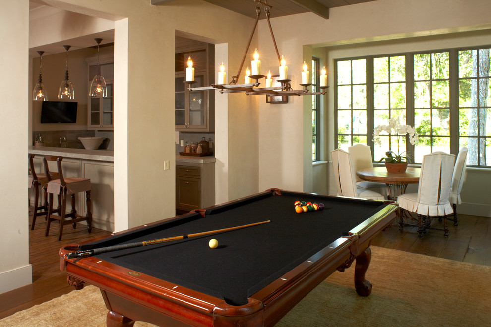 Photo of a traditional games room in Houston.