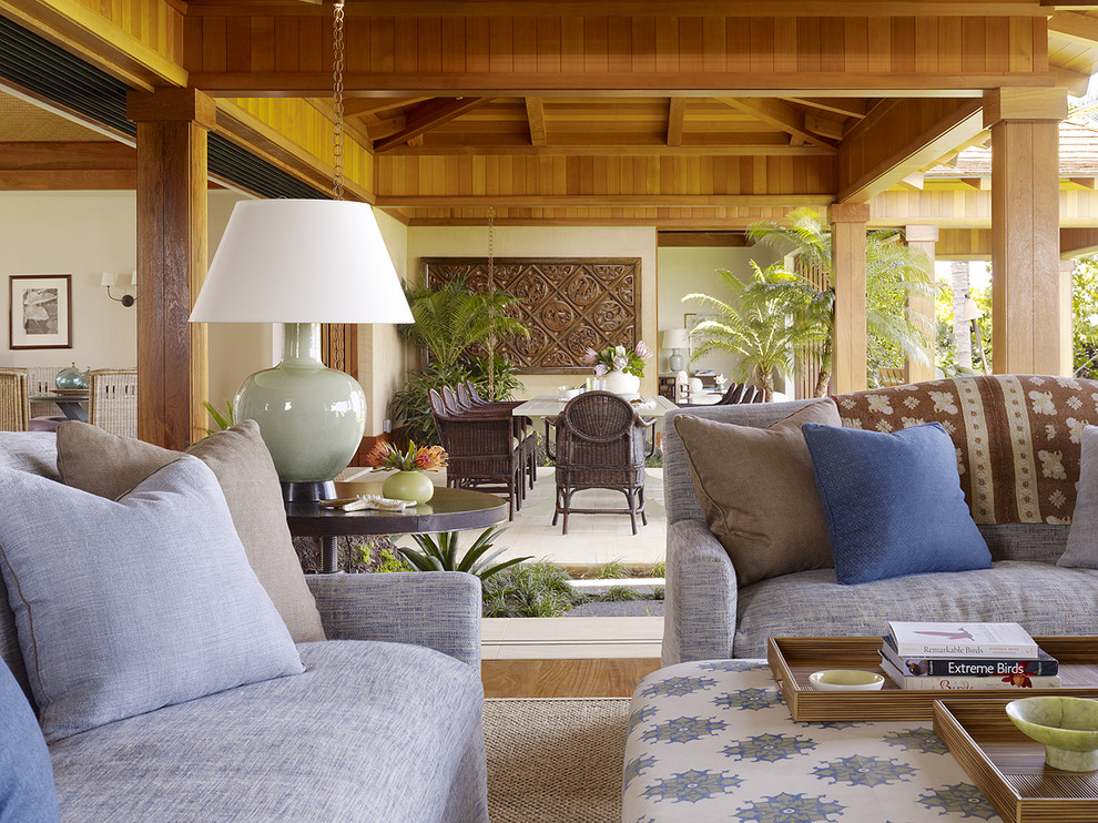 Design ideas for a world-inspired games room in Hawaii.