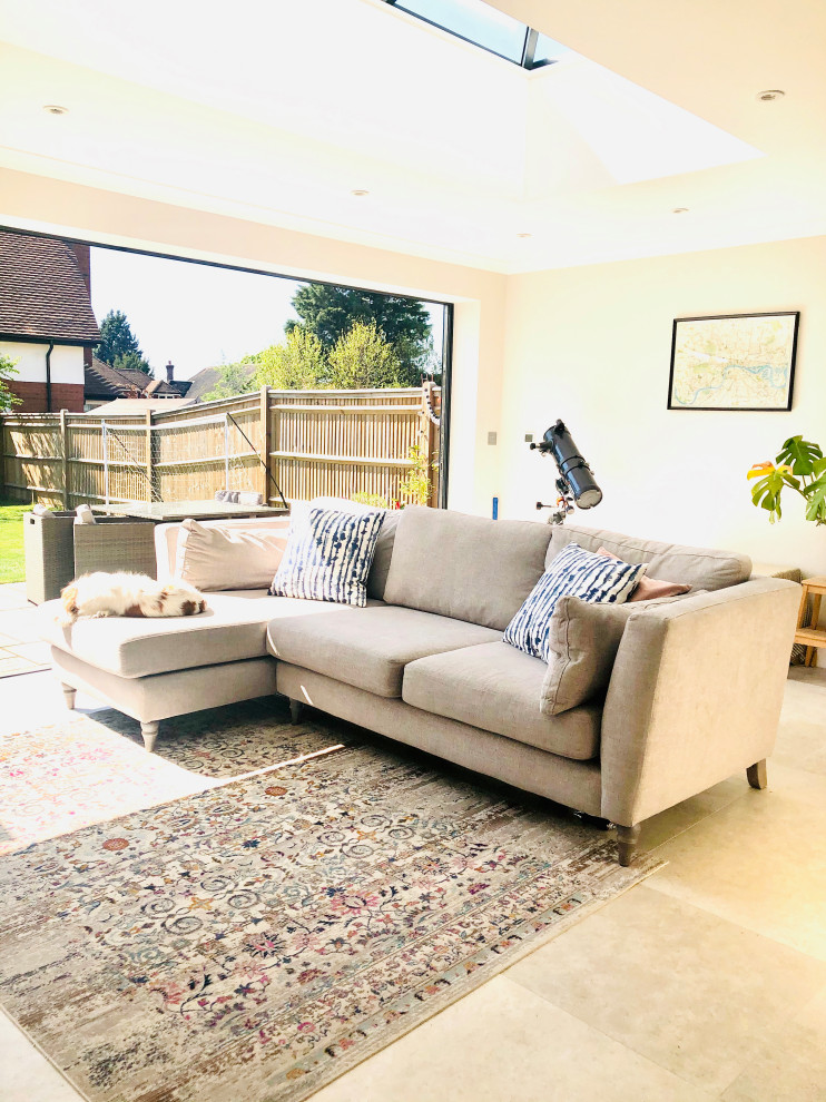 Open Plan Kitchen Diner Family Room Modern Family Room Surrey