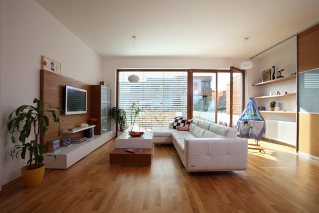 OPEN SPACE FLAT - Modern - Family Room - Other - by KYZLINK ARCHITECTS |  Houzz