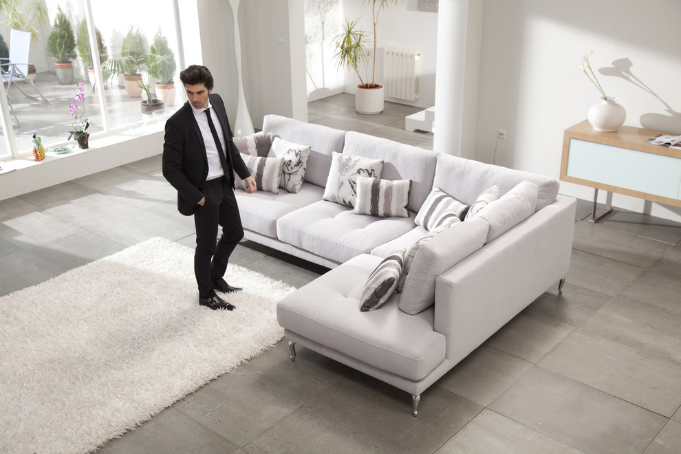 Opera Modern Sectional Sofa by Famaliving California Modern Family