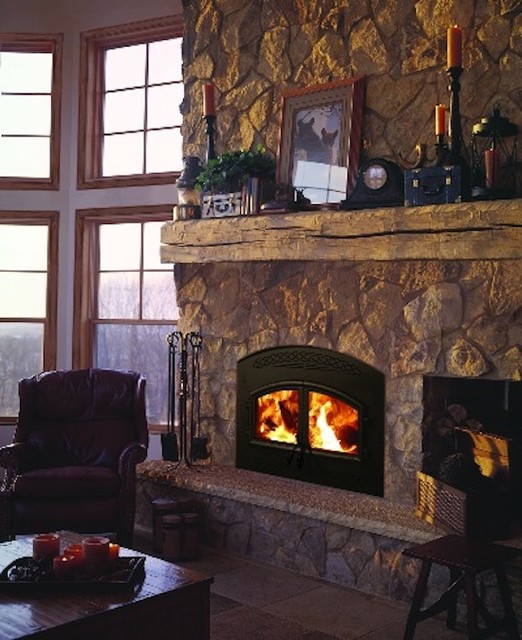 Our Stove and Fireplaces Family Room Denver by The Stove Shop