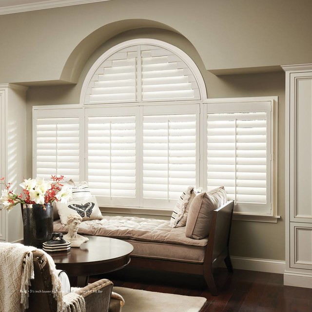 Our Window Treatments Classique Chic Salle de Séjour Toronto