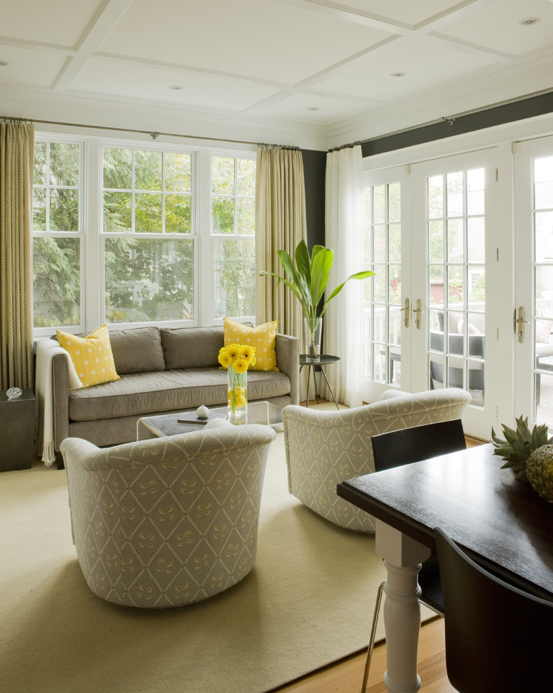 Inspiration for a timeless family room remodel in DC Metro