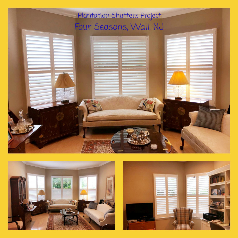 Plantation Shutters The Four Seasons, Wall, NJ Family Room New