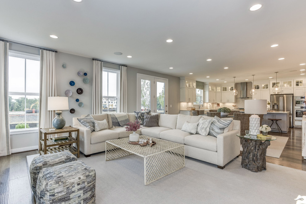 Prosperity Plains The Grandin Model Farmhouse Family Room DC