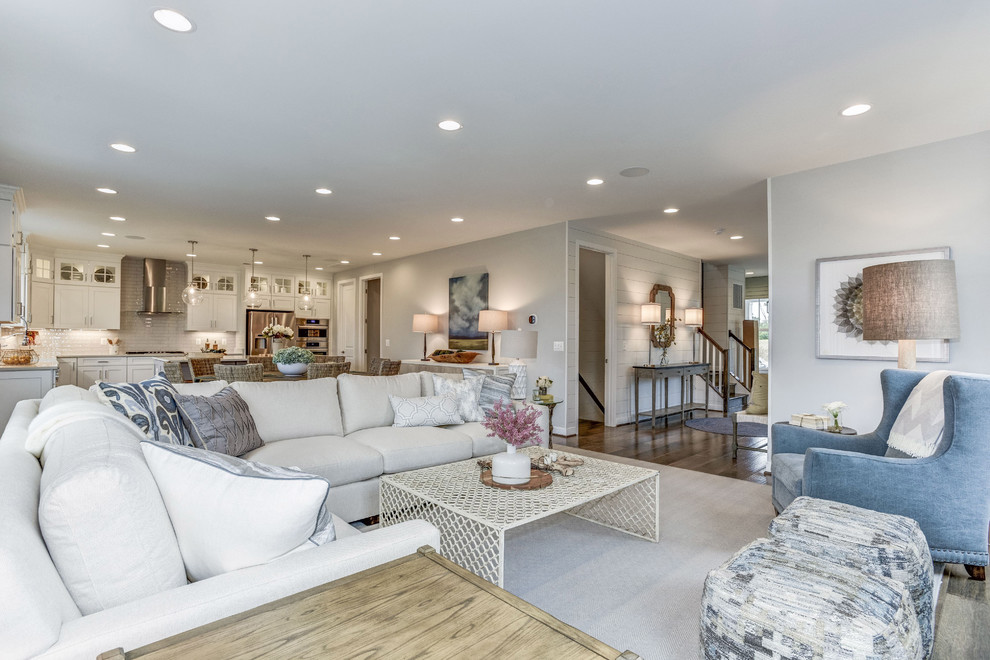 Prosperity Plains The Grandin Model Farmhouse Family Room DC