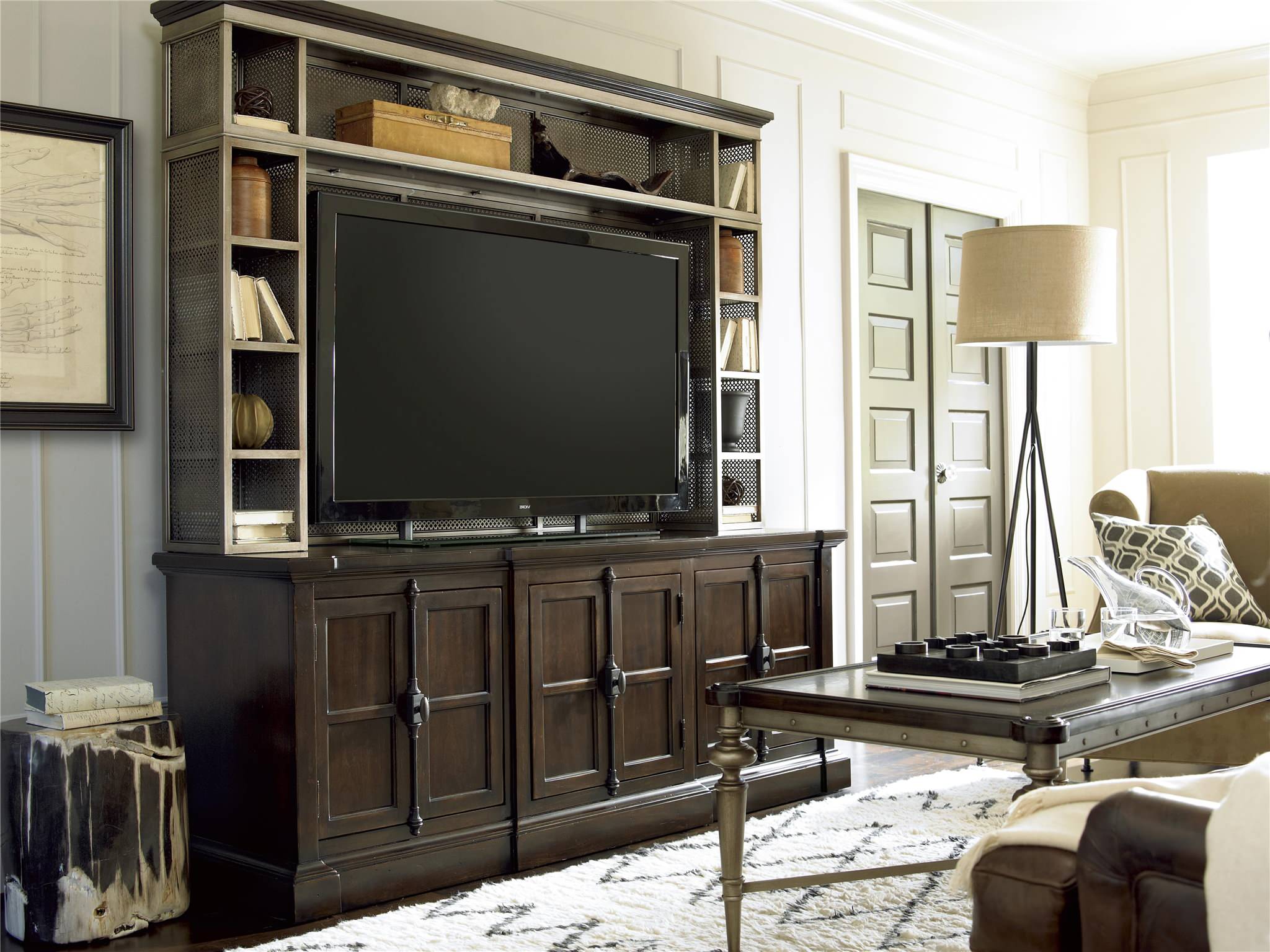 Mesh Front Media Cabinets - Photos & Ideas