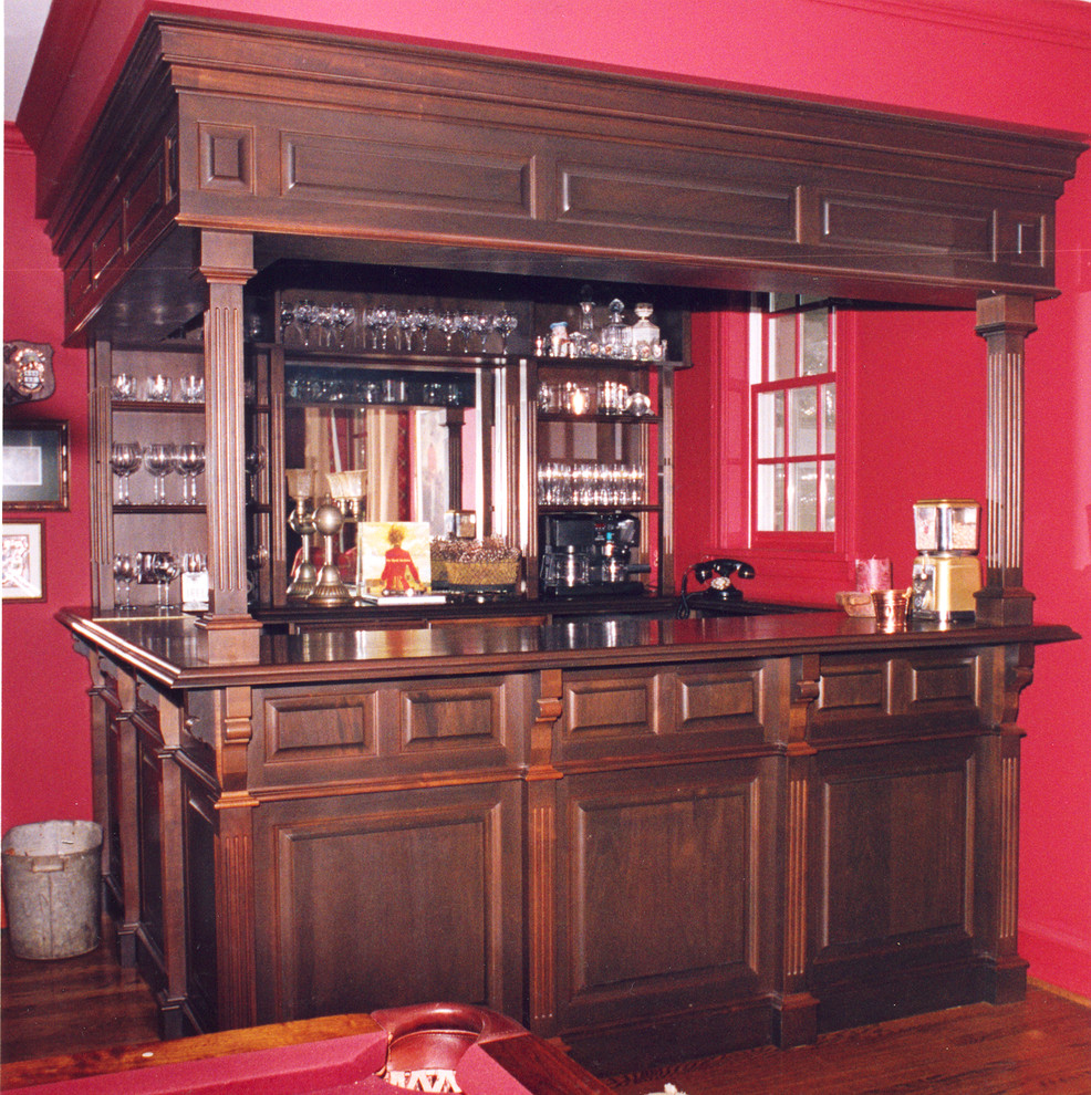 Pub Bar Traditional Home Bar Philadelphia by Media Rooms Inc
