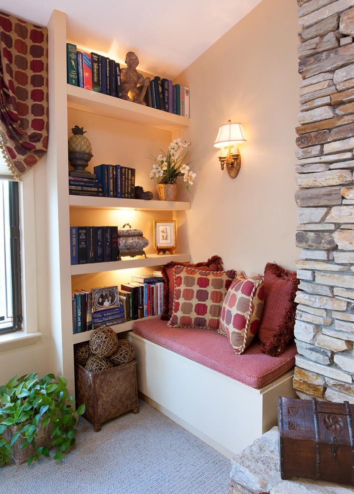 Inspiration for a timeless family room remodel in Baltimore